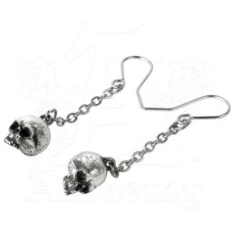 náušnice ALCHEMY GOTHIC - Deadskulls Earrings - E364