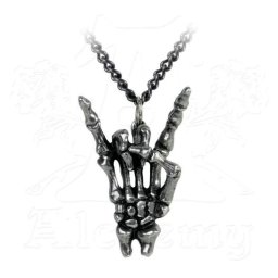 obojek ALCHEMY GOTHIC - Maloik:Sign Of The Horns - P797