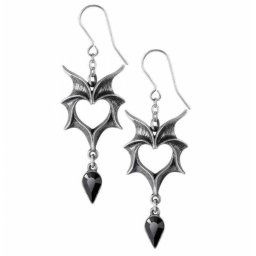 náušnice ALCHEMY GOTHIC - Love Bats - E425