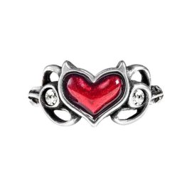 prsten ALCHEMY GOTHIC - Little Devil Heart - R238