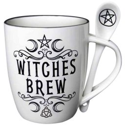 hrnek se lžičkou ALCHEMY GOTHIC - Witches Brew - ALMUG16