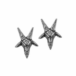 náušnice ALCHEMY GOTHIC - Baphomet - E449