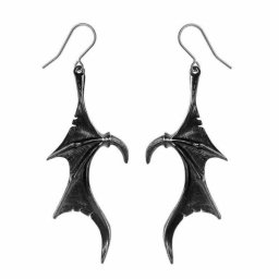 náušnice ALCHEMY GOTHIC - Wings of Midnight - E463
