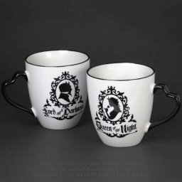 hrnek (sada 2 ks) ALCHEMY GOTHIC - Queen & Lord - CM2