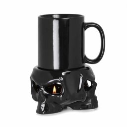 set (hrnek+stojan) ALCHEMY GOTHIC - Skull - MWCB4