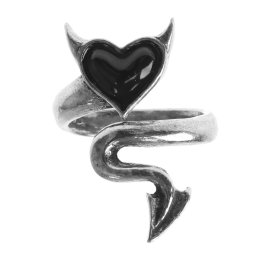 prsten ALCHEMY GOTHIC - Devil Heart - R248