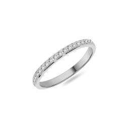 Dámský snubní prsten s lab-grown diamanty 2 mm, bílé zlato IZKR016A-F-LG