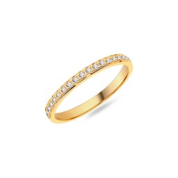 Dámský snubní prsten s lab-grown diamantem 2,1 mm IZKR017-F-LG