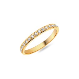 Dámský snubní prsten s diamanty 2,3 mm IZKR018-F-BR