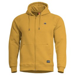 Mikina PHAETON se zipem a kapucí TUSCAN YELOW vel. S