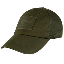 S.T. CONDOR čepice OPERATOR MESH s velcro panely ZELENÁ