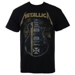 tričko pánské Metallica - Hetfield Iron Cross - Black - RTMTLTSBHET