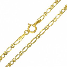 Silvego Zlatý řetízek Figaro 2,2 mm - Y - FNN1002NGY