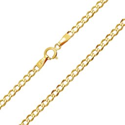 Silvego Zlatý řetízek CURB PANCR 2,7 mm - Y - TTG1406NGY