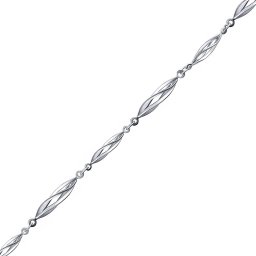 Silvego Stříbrný náhrdelník Trameda se spirálami - SILVEGOB60085N