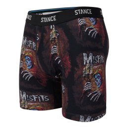 boxerky pánské STANCE - MISFITS - BRIEF/BLK - M803C25MIS-BLK