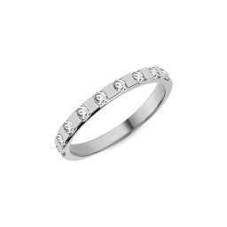 Dámský snubní prsten s diamanty 2,2mm, bílé zlato IZKR027A-F-BR