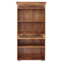 indickynabytek.cz - Knihovna Mira 90x180x35 z indického masivu palisandr / sheesham