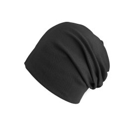 Bavlněná čepice / nákrčník unisex, barva 60 šedá tmavá čepice