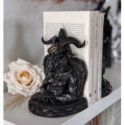 dekorace (zarážka na knihy) KILLSTAR - Baphomet - Black - KSRA013706