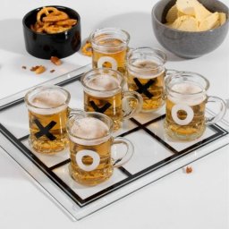 Alkoholové piškvorky - Párty piškvorky se štamprlíky 9ks