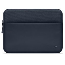 Obal na notebook s přední kapsou Tech-Protect Sleeve Laptop 13–14" - Navy Blue