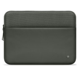 Obal na notebook s přední kapsou Tech-Protect Sleeve Laptop 15–16" - Army Green