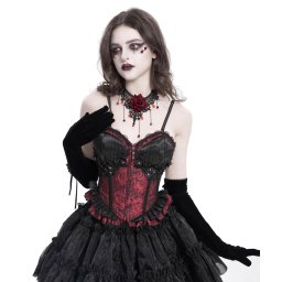 korzet dámský DEVIL FASHION - Gothic Rose - CST00802