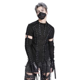 tričko pánské s dlouhým rukávem DEVIL FASHION - Punk - TT294