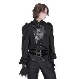 košile pánská DEVIL FASHION - Bat Tie Gothic - SHT132