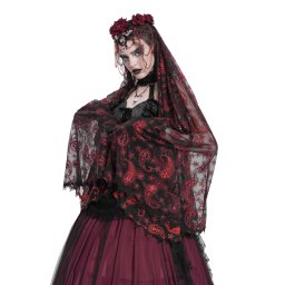závoj DEVIL FASHION - Rose - EAS032
