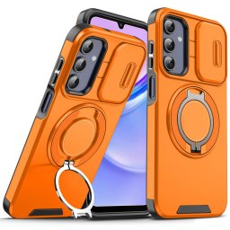 Camslide Stand obal, Samsung Galaxy A14, oranžový