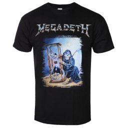 tričko pánské Megadeth - Countdown Hourglass - ROCK OFF - MEGATS04MB