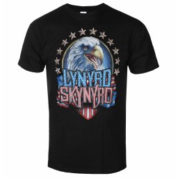 tričko pánské Lynyrd Skynyrd - Eagle - Black - ROCK OFF - LSTS04MB
