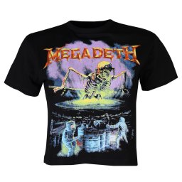 tričko dámské (top) Megadeth - Contaminated - ROCK OFF - MEGACT38LB