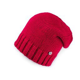 Zimní čepice unisex, barva 2 červená