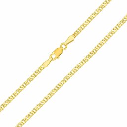 Silvego Zlatý řetízek Double Rombo ze žlutého zlata - 2,2 mm - FNN1431NGY