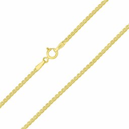 Silvego Zlatý řetízek Curb Pancr ze žlutého zlata - 1,8 mm - FNN1037NGY