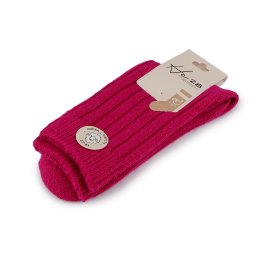 Dámské ponožky vlněné, teplé, barva 4 pink