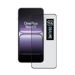 OBAL:ME 5D Tvrzené Sklo pro OnePlus Nord 5, černé