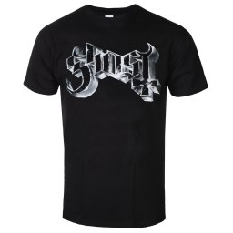 tričko pánské Ghost - Chrome Logo - ROCK OFF - GHOTEE53MB