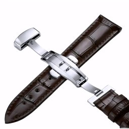 Gaira® Řemínek na hodinky 3223S hnědý, Šířka řemínku 24 mm