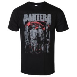 tričko pánské Pantera - The Band - Black - LOW FREQUENCY - PA25004TS