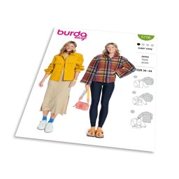 Střih Burda 5706 - Bunda, svrchní košile, manšestrová košile