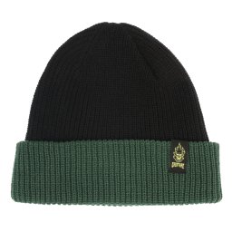 kulich CREATURE - Bonehead Label Beanie - Black/Green - 44442269-156670