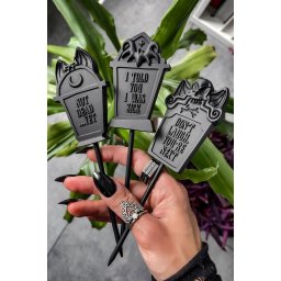 dekorace (set 3ks) KILLSTAR - Gravestone - KSRA012994