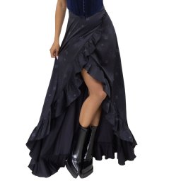 sukně dámská KILLSTAR - Starveil - Black/Grey - KSRA013306