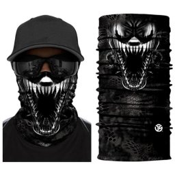 Scary hororová šátek na obličej či hlavu - VENOM