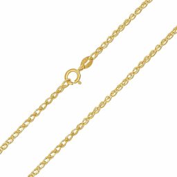 Silvego Zlatý řetízek Fox ze žlutého zlata - 1,7 mm - FNN1205NGY