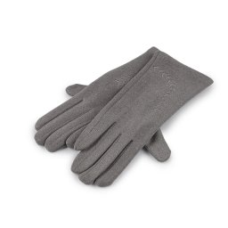 Dámské rukavice přechodní, dotykové, barva 2 šedá světlá
